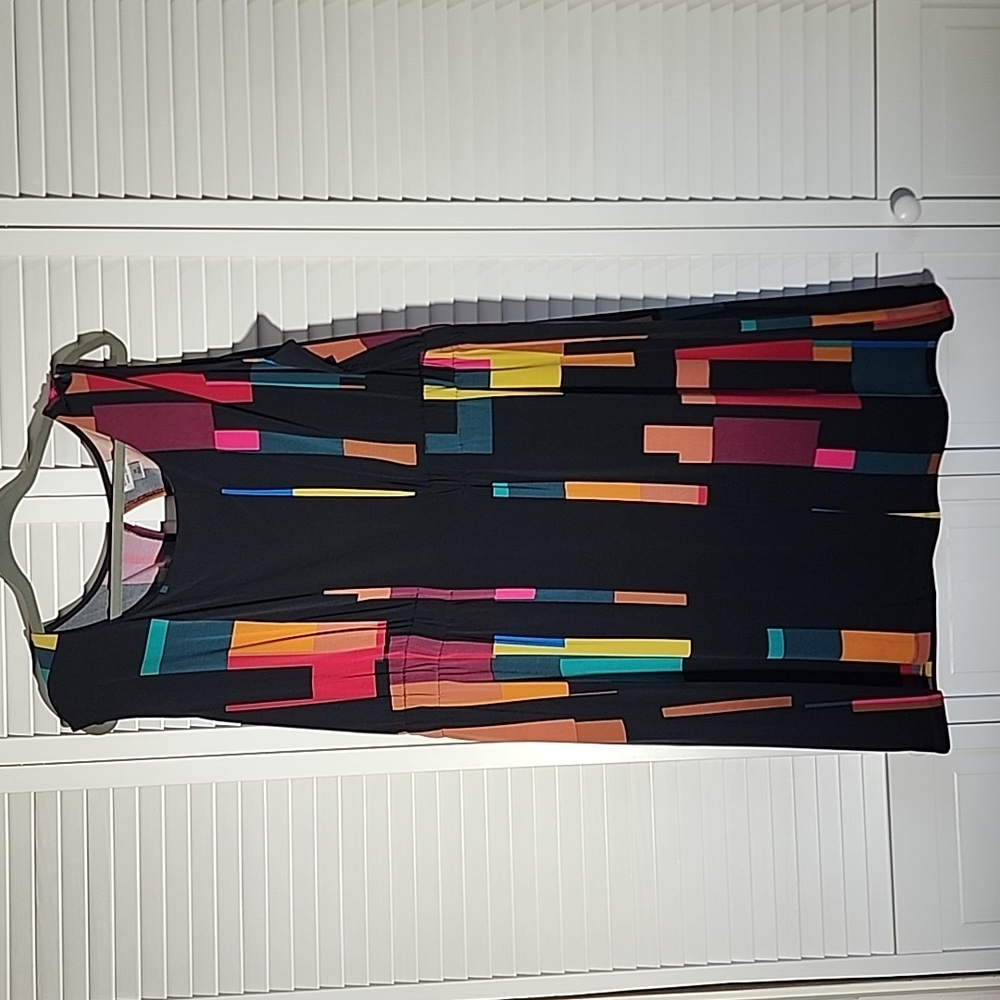 Worthington Women's Plus Dress multi color